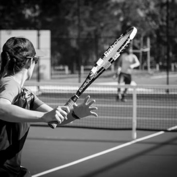 At the Tennis Court