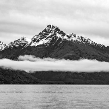 Lake Wakatipu in Black and White – New Zealand