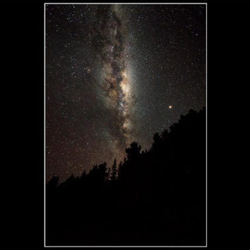 Milky Way from Arrow Junction Lookout Point – New Zealand